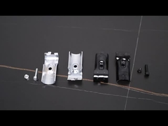 Bộ kết nối ống nạc màu đen điện giải công nghiệp OEM