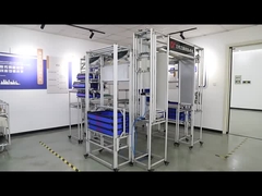 Lắp ráp bàn làm việc công nghiệp bằng ống non nhôm