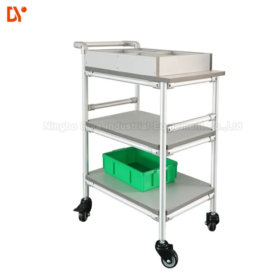 DYJ28-B15 Sandblasting Metal Pipe Connectors / Aluminium Alloy ADC12 Pipe Rack Joint
