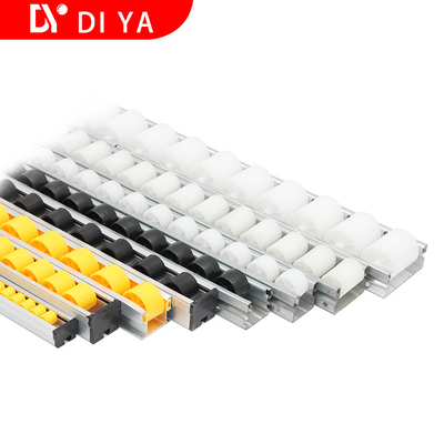 DY-60*25 Industrial Roller Track Flow Rail Steel Conveyor Roller For Warehouse Shelf