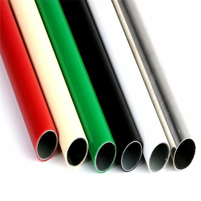 H2808 Diameter 28mm colourful PE Coated kaizen steel lean pipe for Flexible assembly worktable