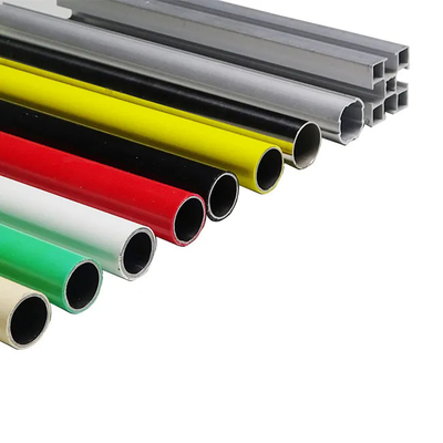 H2808 Diameter 28mm colourful PE Coated kaizen steel lean pipe for Flexible assembly worktable