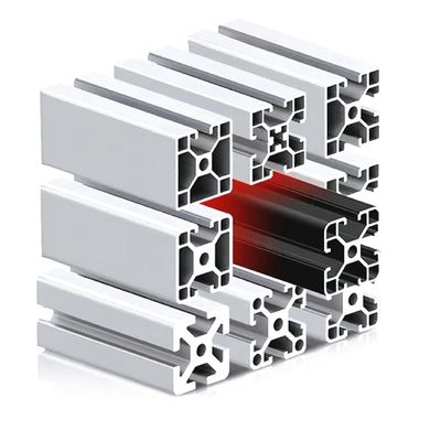 45*90 Custom Metal Shared Industrial Aluminium Alloy Aluminum Extrusion Profile