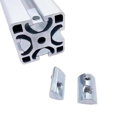 European Standard T-shaped Slider Nut Nickel Plated Elastic Steel Ball Nut Block Stainless Steel