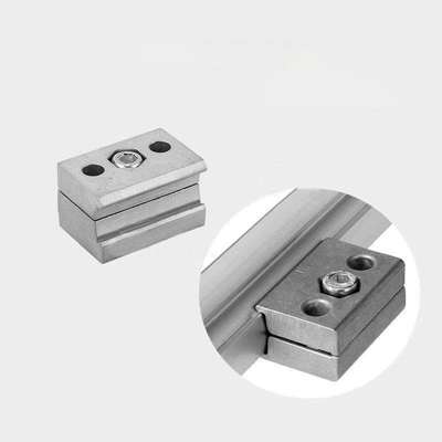 DYJ28-A13 Aluminum Lean Pipe Joint Double Hole Function Accessories Manufacturers Direct Sales Range Complete