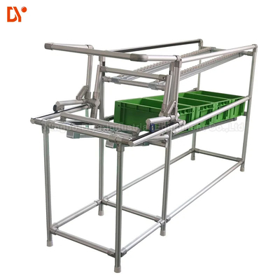 DYJ28-B15 Sandblasting Metal Pipe Connectors / Aluminium Alloy ADC12 Pipe Rack Joint
