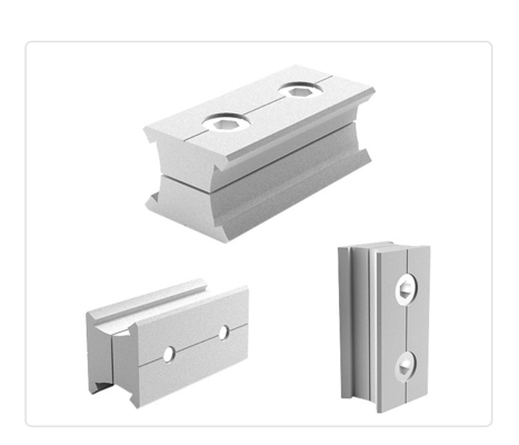 DYJ28-A08 Đồng chiều mở rộng khớp xử lý vật liệu Cải thiện khớp ống nạc Khớp góc hồ sơ nhôm