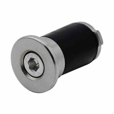 OD 28mm Lean Pipe Accessory Lean Tube End Cap Aluminium Round Tubing Metal Plug