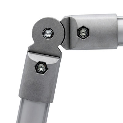Nhà máy bán buôn ống thép nhôm OD 28mm Lean ống góc khớp