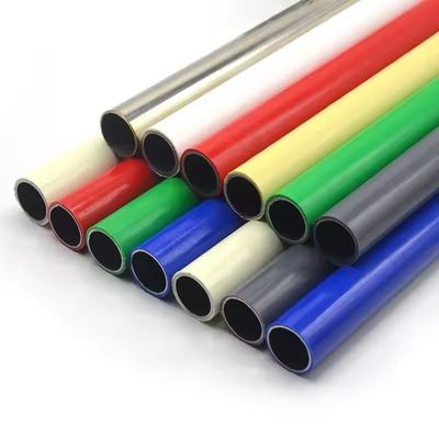 Ống Lean phủ PE đầy màu sắc / Ống Lean