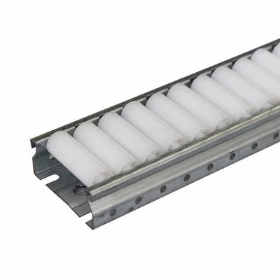 Giá kệ trượt kho hàng, ray trượt con lăn bánh xe nhựa, băng tải, tải trọng 50kg