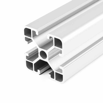 Hồ sơ hợp kim nhôm đùn Anodize 4040 Bạc Tiêu chuẩn Châu Âu 40x40