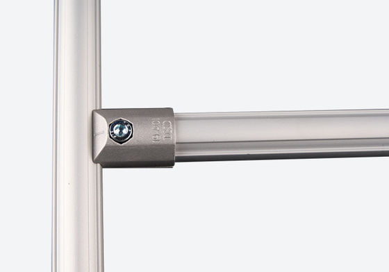 DYJ19-A01 Outer Straight Connector For Aluminium Alloy Lean Pipe Tubes