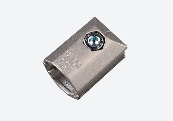 DYJ19-A01 Outer Straight Connector For Aluminium Alloy Lean Pipe Tubes