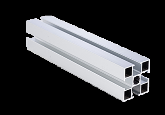 Hợp kim nhôm đùn hình vuông công nghiệp 40X40 Chất lượng cao Tiêu chuẩn Châu Âu Thanh nhôm định hình