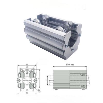 DYE28-13 28mm Lean Aluminum Pipe Joint Linear Motion Module Linear Guide Linear Rail