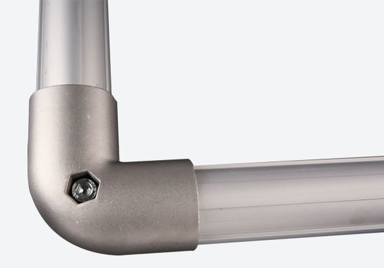 Factory Direct Sale DYJ28-A15 Aluminum Alloy Lean Pipe Joint 90° Outer Connector