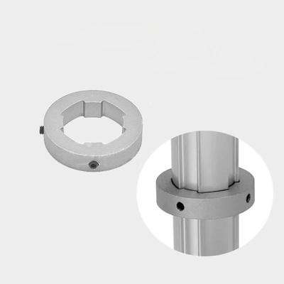 DYE19-03 Khớp nối ống nhôm Thanh trượt ống Lean Thanh trượt vòng định vị ngang