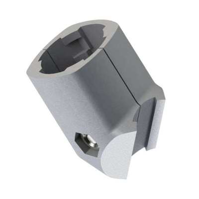 DYJ43-A09 Multi Joint Outer Type 43mm Lean Tube Fittings 45 Degree Aluminum Lean Pipe Corner Joint